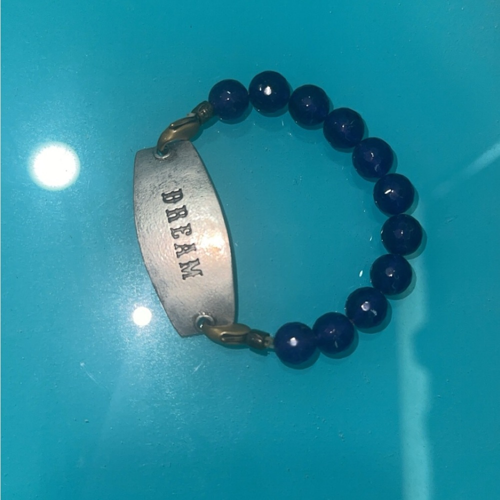 Purple “DREAM” bracelet